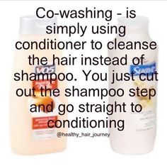 Silence is golden, but I had to tell you: CO-WASH IS WONDERFUL!